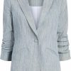 Online Cinq a Sept Cinq A Sept Khloe Blazer, Indigo/White, 12