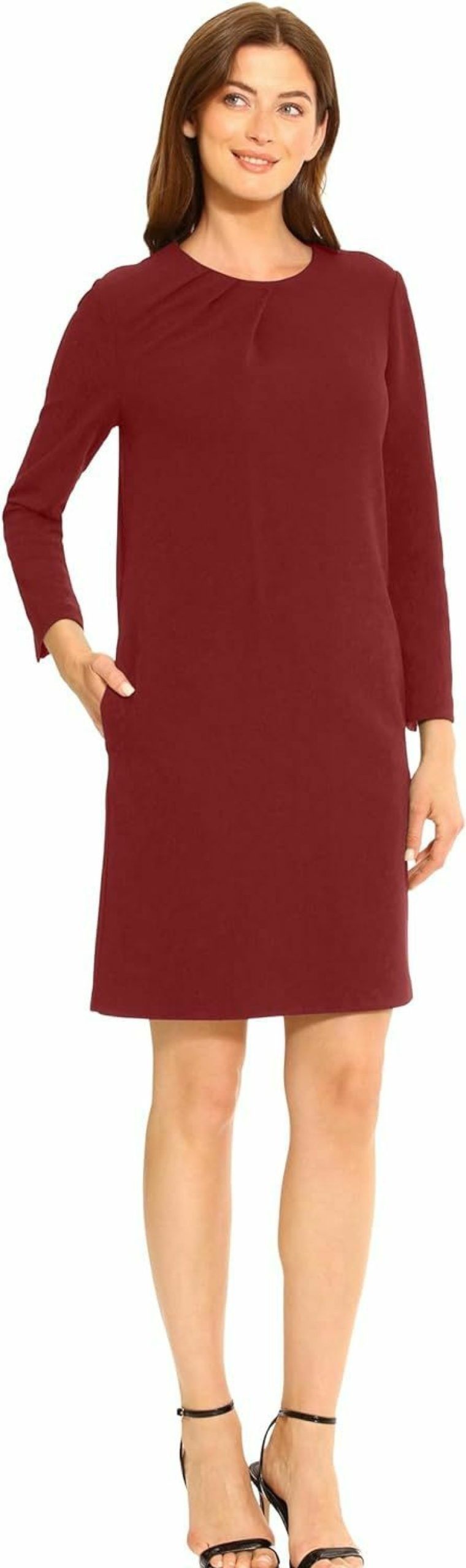 Online Maggy London Maggy London Women'S Asymmetrical Draped Sheath Dress