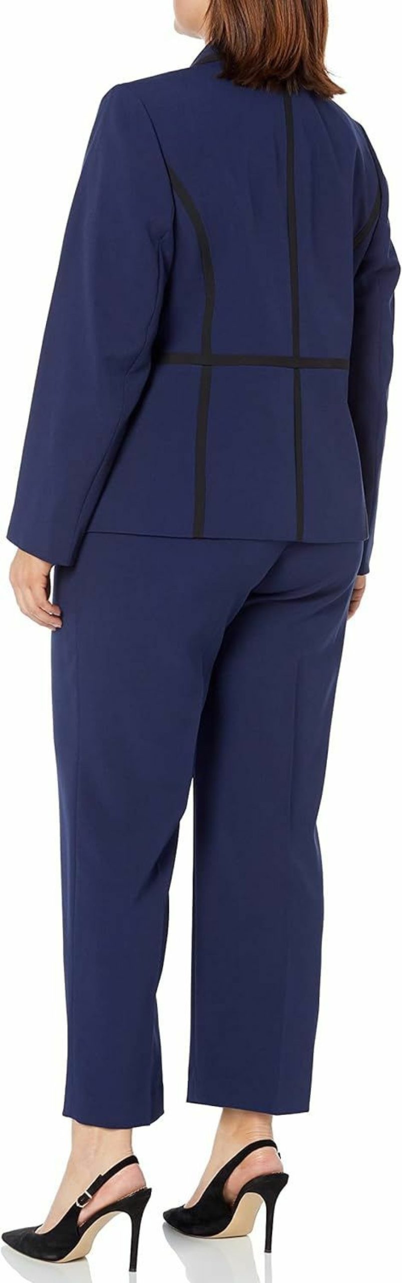 New Le Suit Women'S Plus Size Jacket/Pant Suit 50041013-2By