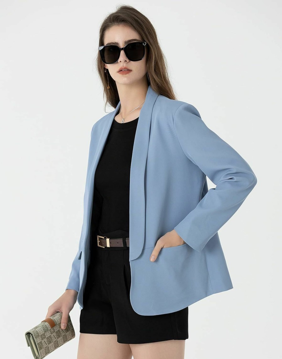 Wholesale Beninos Beninos Womens Casual Long Sleeve Blazer Jackets With No Button