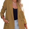 Online ARTFREE Artfree Womens Casual Blazer Button Lapel Long Sleeve Work Business Fashion Blazers Jackets Outfits With Pockets