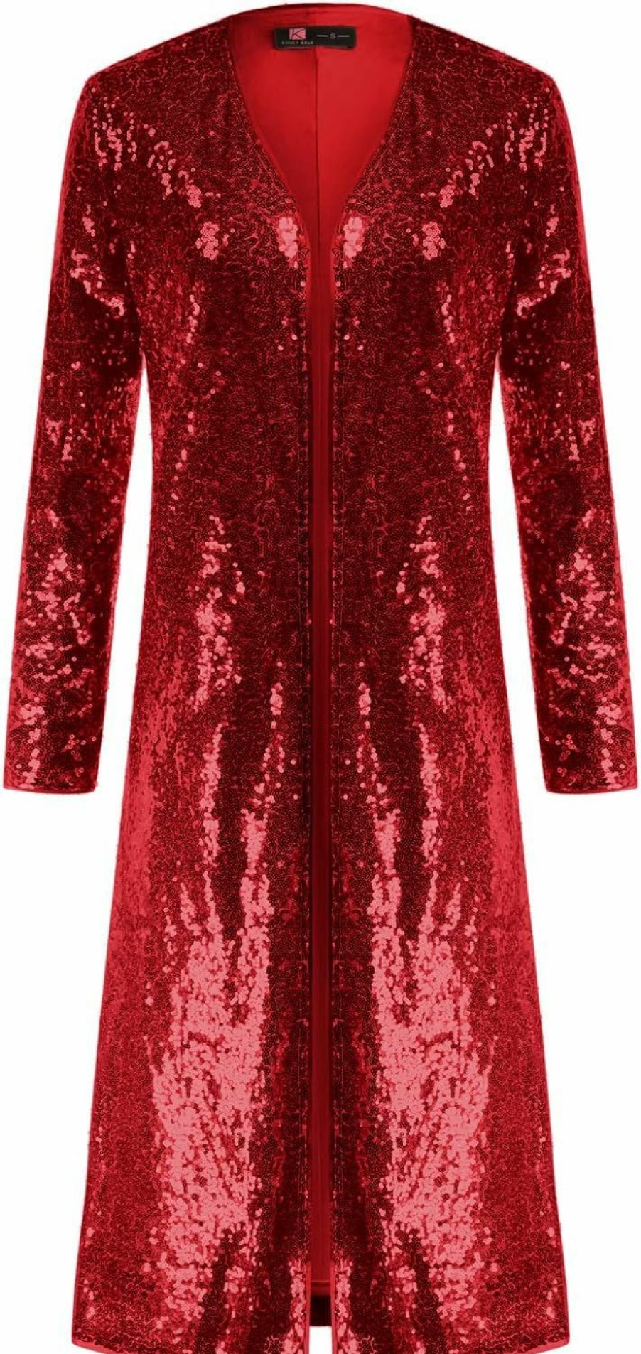 Online KANCY KOLE Kancy Kole Women Sequin Cardigan Long Sleeve Open Front Jacket Blazers For Holiday Christmas