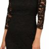 Hot Adrianna Papell Adrianna Papell Women'S Roll Neck Sheath Dress