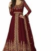 Best Generic Alamara Fashion Ready To Wear Indian Pakistani Party Wear Wedding Wear Anarkali Suit With Matching Dupatta For Women