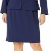 Hot Le Suit Women'S Plus Size Jacket/Dress Suit 50040489-7Dm