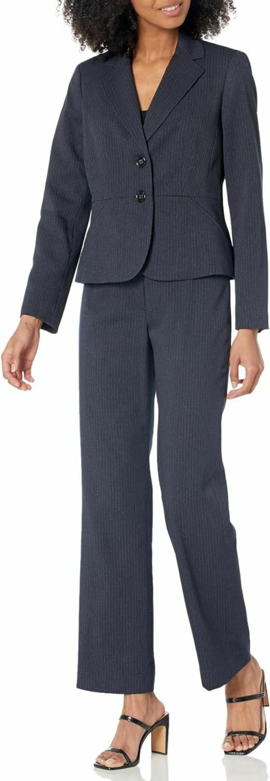 Hot Le Suit Women'S Petite Jacket/Pant Suit 50041020-C50