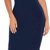 Best Verdusa Verdusa Women'S Round Neck Short Sleeve Bodycon Pencil Dress