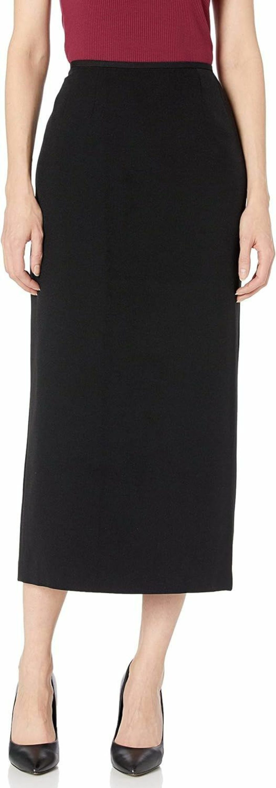 New Kasper Kasper Women'S Stretch Crepe Column Skirt