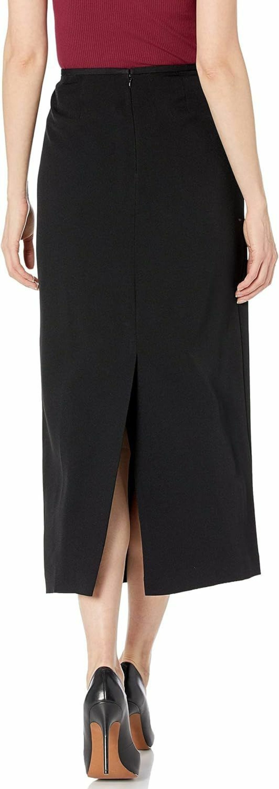 New Kasper Kasper Women'S Stretch Crepe Column Skirt