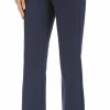 New iChosy Women'S Stretchy Straight Leg Dress Work Pants Business Office Casual Slacks With Pockets