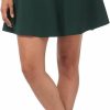 Hot Rekucci Rekucci Women'S Ease Into Comfort Wide Waist Flared Flippy Skirt Luxe Ponte