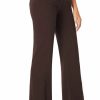 New Tapata Tapata Women'S 28''/30''/32''/34'' Stretchy Bootcut Dress Pants With Pockets Tall, Petite, Regular For Office Work Business