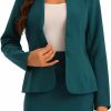 Wholesale Allegra K Allegra K 2Pc Business Sets For Women'S Collarless Blazer And Formal Pencil Skirt Suit