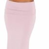 Clearance Djeanxa Women'S 2 Piece Skirt Set Sleeveless Crop Tank Tops And Fold Over Waist Long Skirt Set Summer Bodycon Outfits