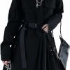 Clearance MLAFE Gothic Skirts Punk Two-Piece Skirts Women'S Open Waist Skirts Two-Piece Spring/Autumn Skirts Harajuku Two-Piece Skirts