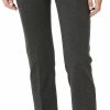 Best NYDJ Nydj Women'S Petite Ponte Trouser Pant, Charcoal Heather, 12P