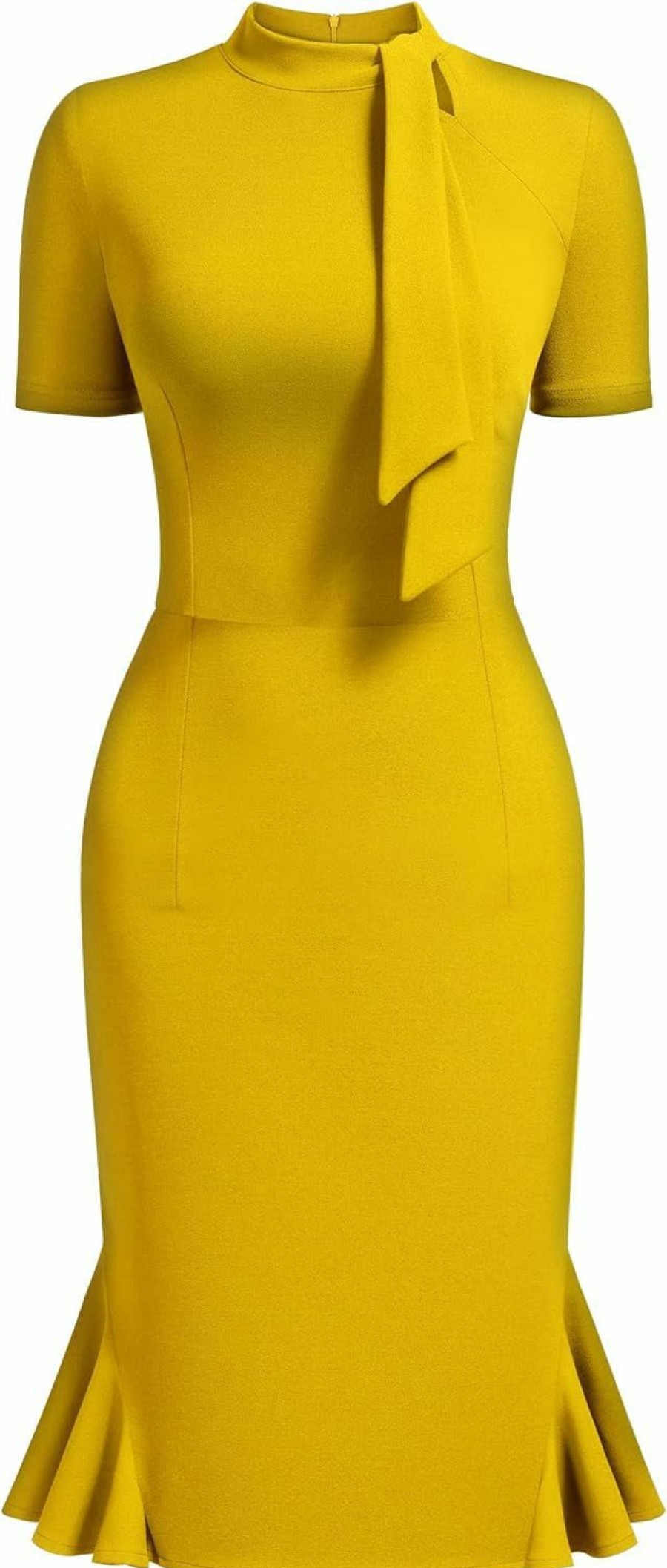 Wholesale AISIZE Aisize Women'S 1950S Vintage Tie Neck Cocktail Bodycon Pencil Dress