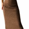 Wholesale Zhiyouni Zhiyouni Women'S 2 Piece Sweater Sets Outfits Knit Vest Pullover Bodycon Maxi Skirts Loungewear