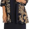 Best R&M Richards R&M Richards Womens Chiffon Jacket Two Piece Dress