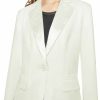 Clearance MJORI Womens Long Sleeve Blazers For Work Casual Notch Lapel One Button Hot Pink Blazer Women With Pocket