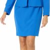 Clearance Le Suit Women'S Petite Cardigan Jacket & Waist Seam Dress