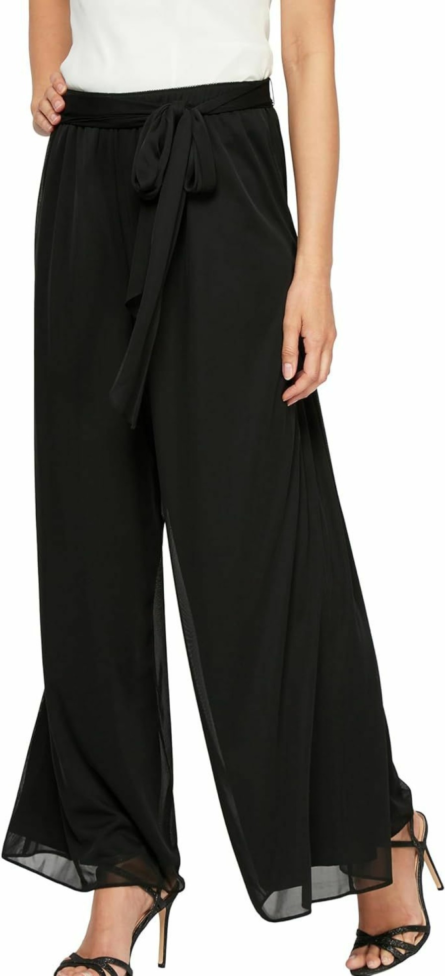 Online Alex Evenings Alex Evenings Women'S Wide Leg Dress Pant (Regular And Petite)