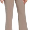 Online Rafaella Rafaella Women'S Curvy Fit Gabardine Bootcut Dress Pants (Size 4-14 Petite)