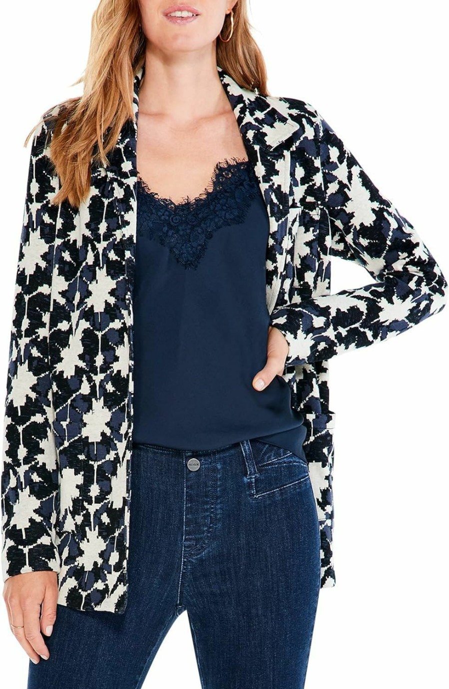 Wholesale NIC+ZOE Nic+Zoe Women'S Mosaic Mix Blazer