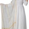 Hot JG JAI GOVINDAM Chikankari Cotton Indian Kurti For Women Summer Dress Kurta Pant With Dupatta Set Pakistani Long Kurta