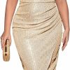 Wholesale ZOMVA Zomva 2023 Plus Size Sparkle Sequin Dress Glitter Ruched Spaghetti Strap Midi Dress Party Club Homecoming