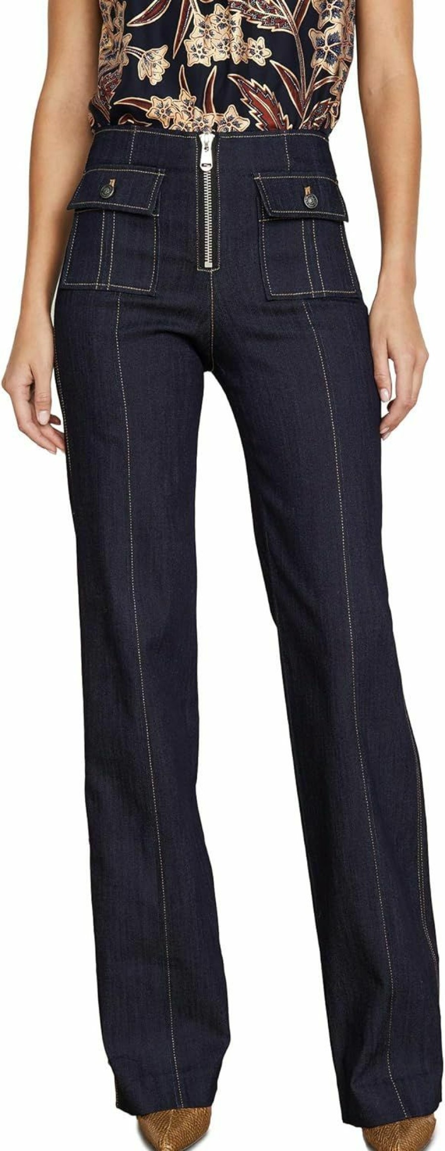 Clearance Cinq a Sept Cinq A Sept Women'S Long Azure Pant