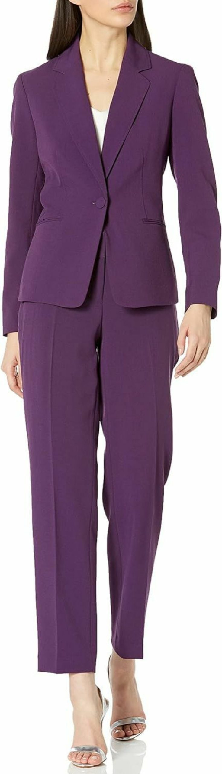 Clearance Le Suit Women'S Jacket/Pant Suit 50041009-E20