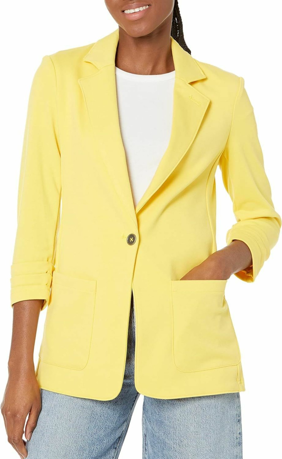 Hot Tommy Hilfiger Tommy Hilfiger Women'S Blazer Business Jacket With Flattering Fit And Single-Button Closure