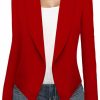 Wholesale Hybrid & Company Hybrid & Company Womens Casual Work Office Blazer Open Front Heavy Ponti Shawl Collar Long Sleeve Jacket