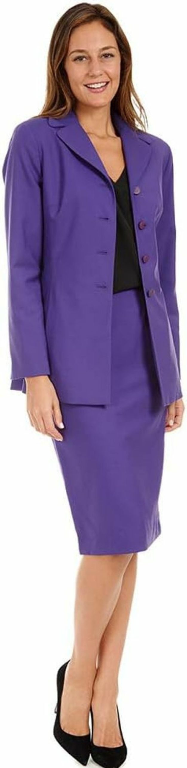 Clearance Donatella Women'S 3 Piece Jacket/Skirt/Pant Set