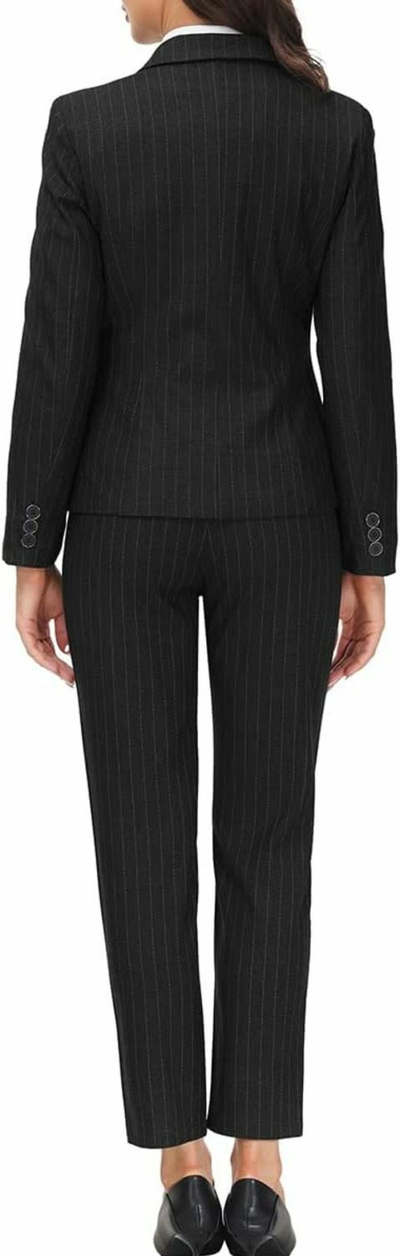 Online MODFUL Modful Women'S 3 Piece Classic Business Suit Set Elegant Blazer Vest And Pants Set