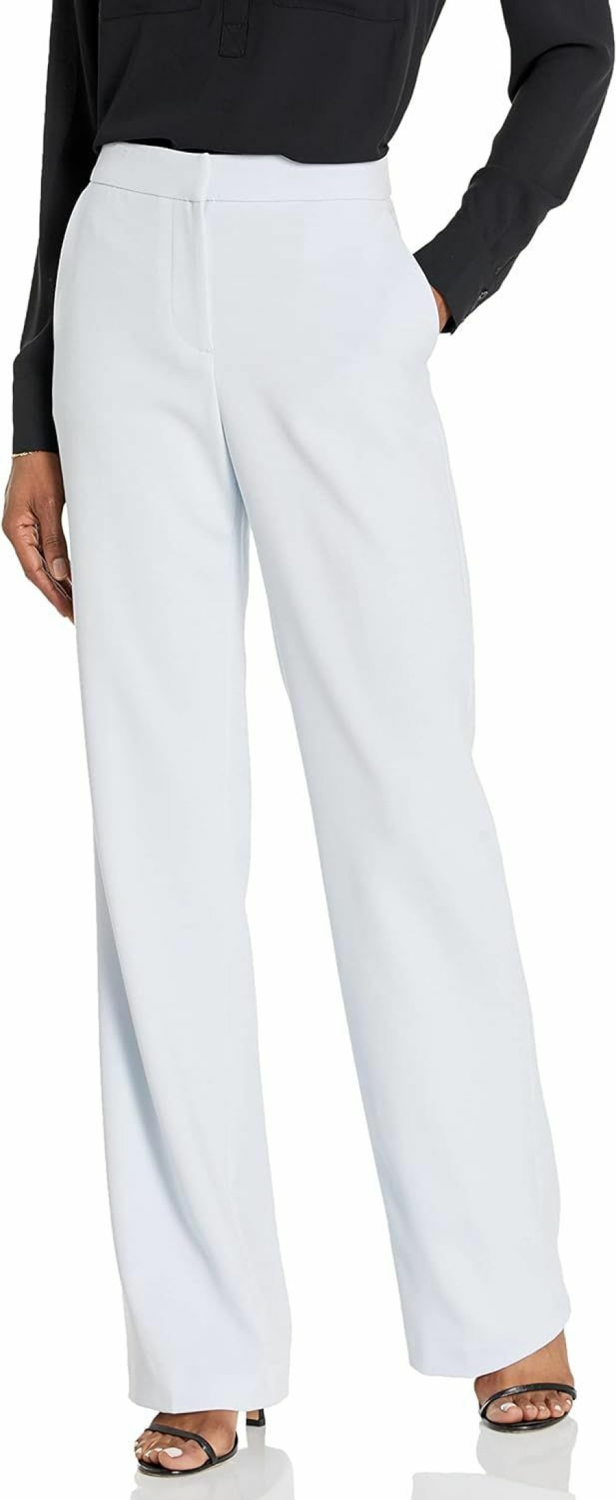 Wholesale BCBGMAXAZRIA Bcbgmaxazria Women'S Straight Leg Pant Crease Functional Pockets Trouser