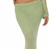 Online Sawden Sawden Women Y2K Crochet Knitted Two Piece Outfits Hollow Out Cami Top And High Waist Mini Skirt Beach Wear