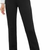 New BANETTETA Banetteta Women'S High Stretch Straight Leg Dress Slacks/High Waisted Work Pants With Two Pockets (6-18)