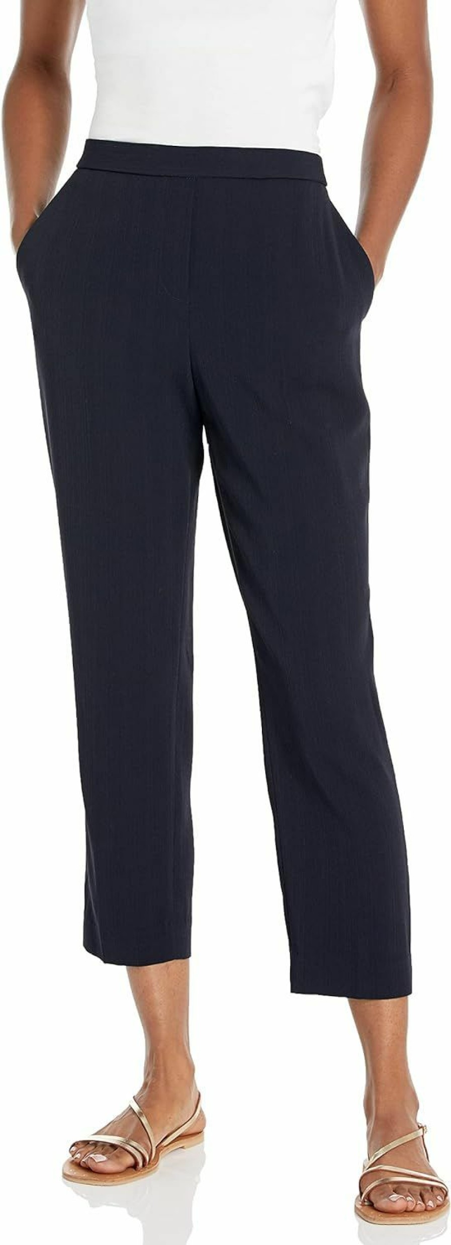 Online Theory Theory Women'S Treeca Pull-On Pant In Admiral Crepe