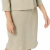 Clearance Le Suit Women'S Petite Jacket/Skirt Suit