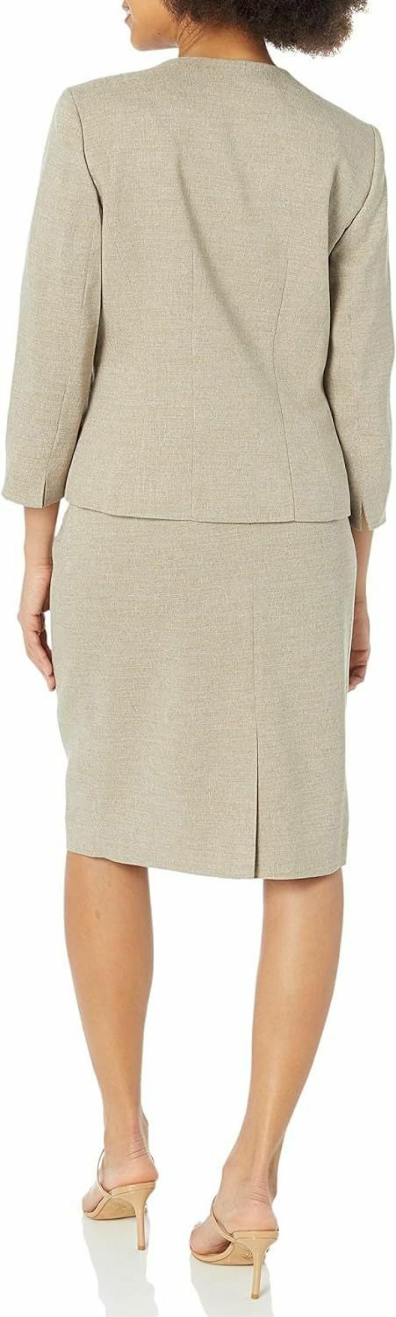 Clearance Le Suit Women'S Petite Jacket/Skirt Suit