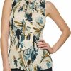 Online DKNY Dkny Women'S Sleeveless Pleated Top