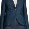 New Tommy Hilfiger Tommy Hilfiger Women'S Casual Denim Blazer