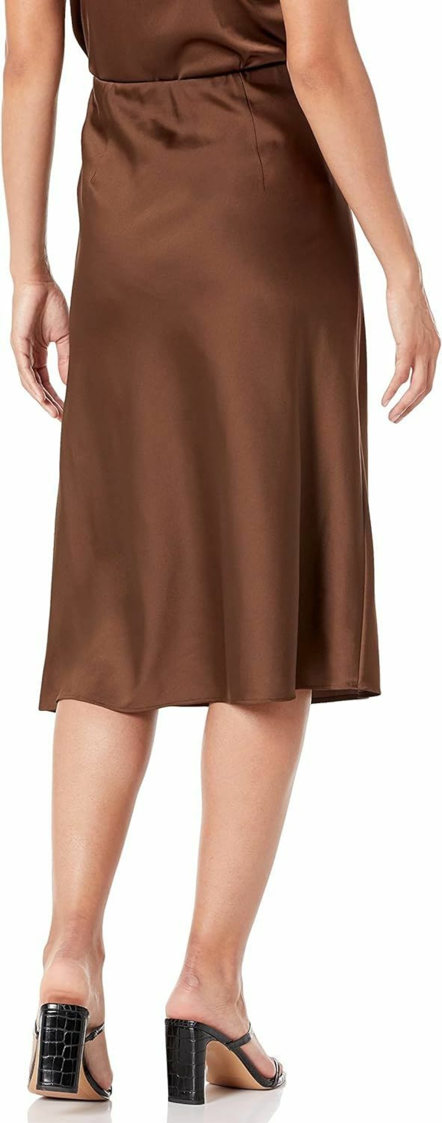 Hot The Drop The Drop Women'S Maya Silky Slip Skirt