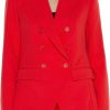 Best Liverpool Liverpool Women'S Petite Double Breasted Blazer Luxe Stretch Suiting