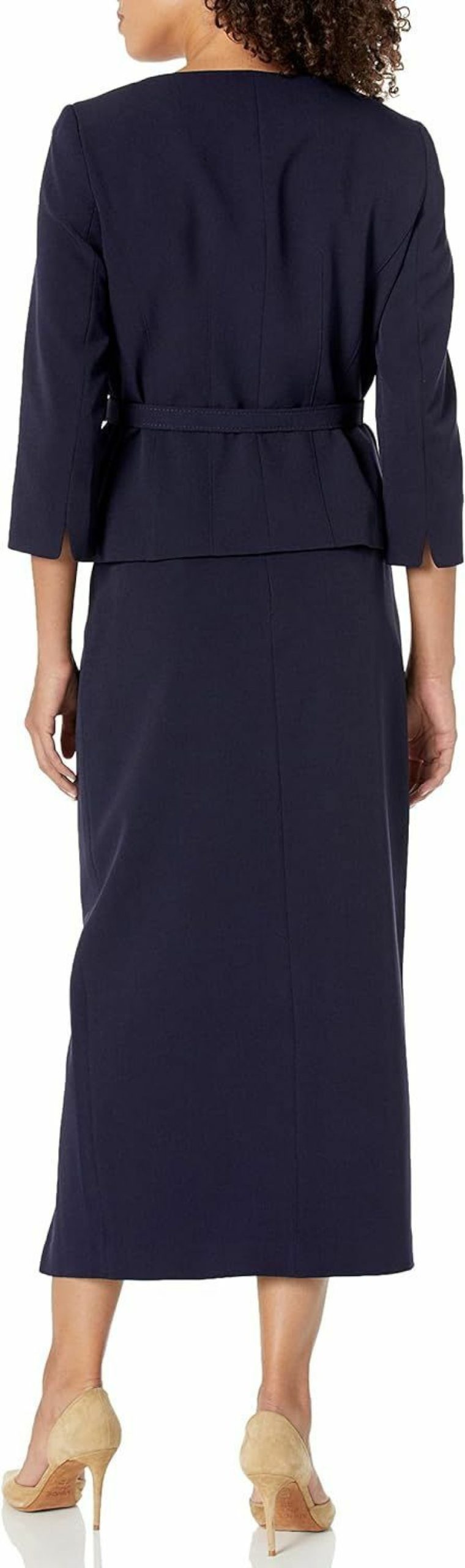 Clearance Le Suit Women'S Jacket/Skirt Suit