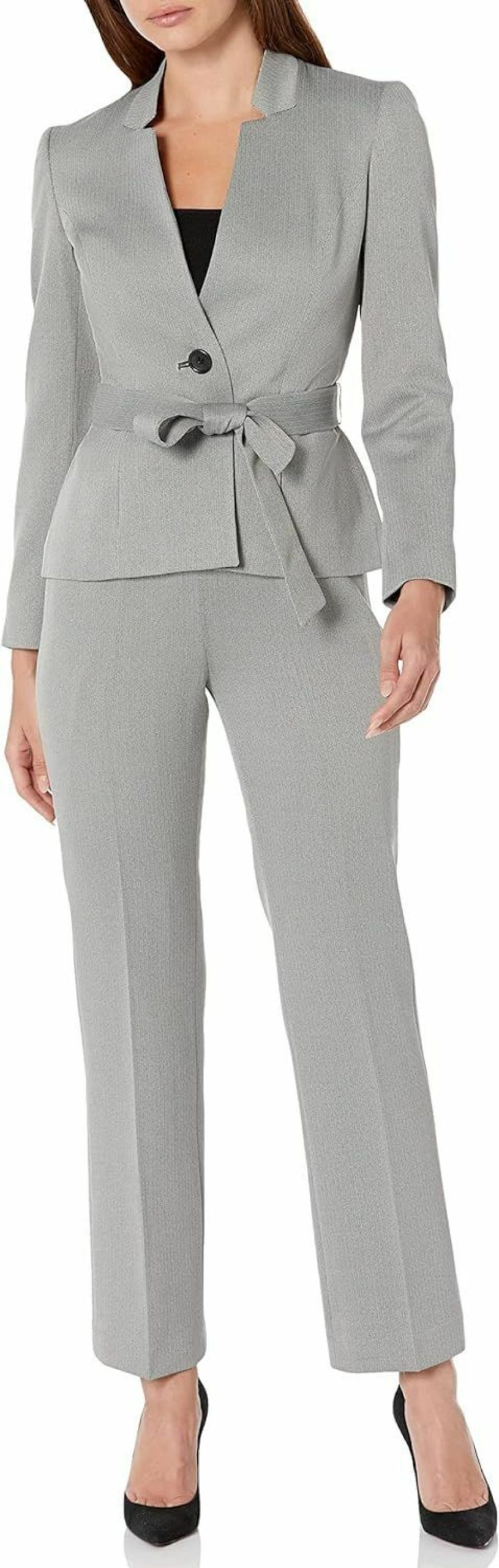 Hot Le Suit Women'S Petite Jacket/Pant Suit 50041016-2Rv