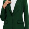 Clearance Urban CoCo Urban Coco Women'S Casual Blazers Open Front Lapel Button Long Sleeve Office Work Suit Jacket