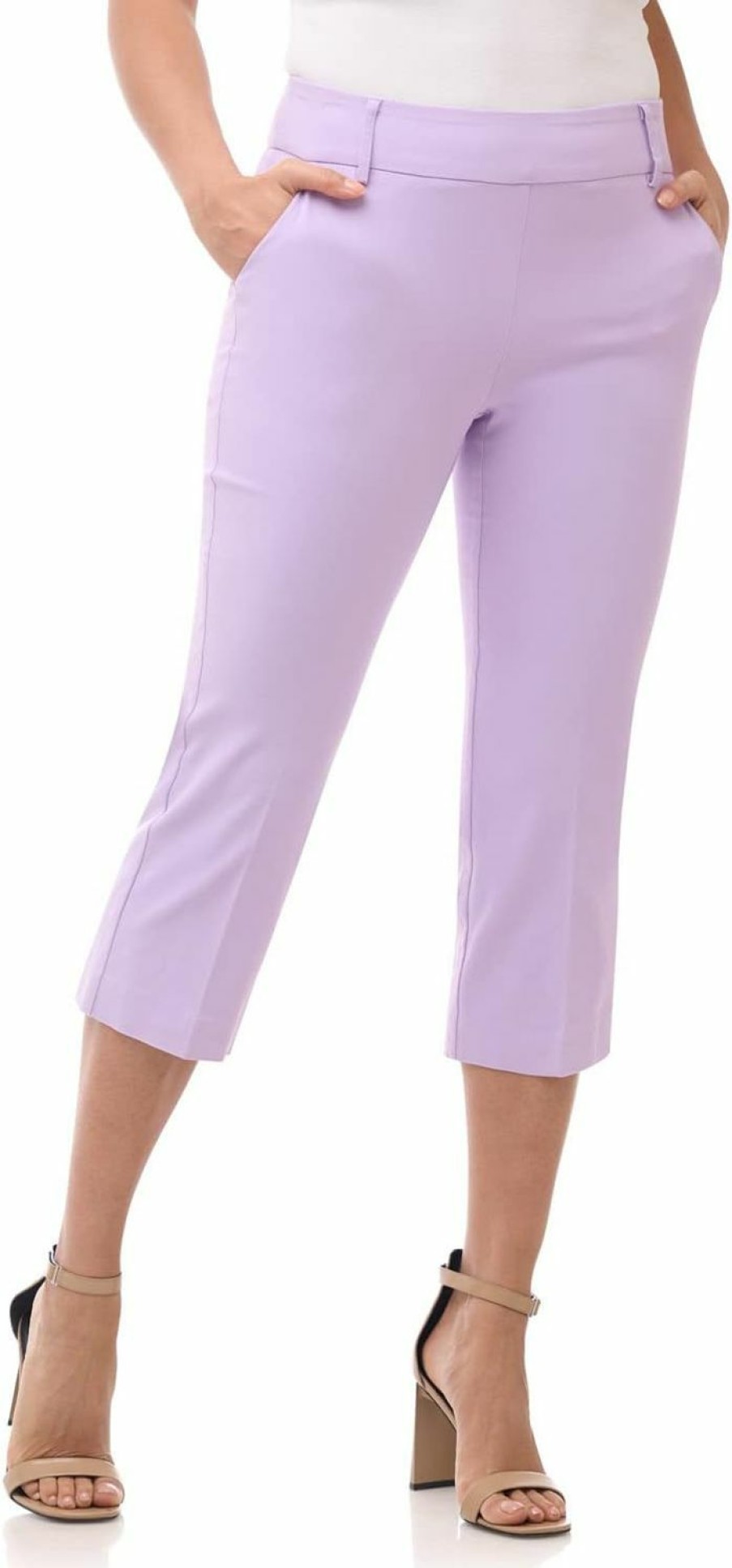 Online Rekucci Rekucci Women'S Ecocosy Comfort Classic Chic Cropped Capri Pant